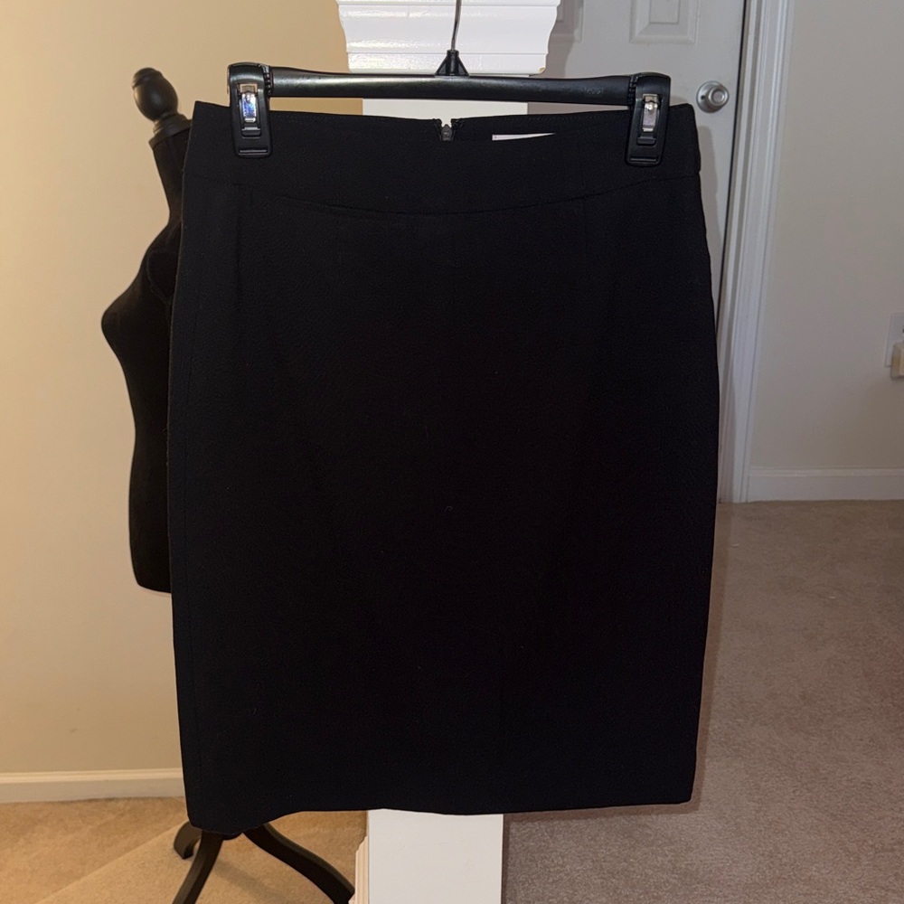 Calvin Klein Black Pencil Skirt - Sleek Office Staple